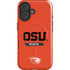 Oregon State University Texture iPhone 16 Plus Magsafe Impact Case